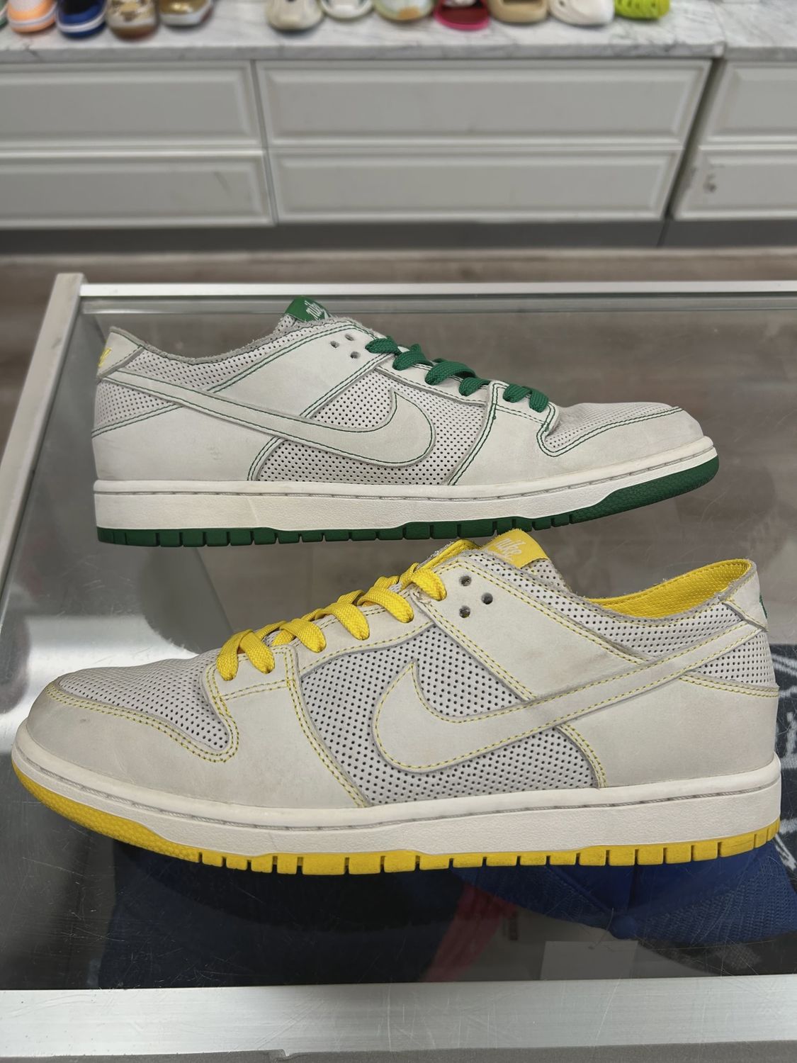 e Nike SB Zoom Dunk Low Pro Decon QS "Ishod Wair Mismatch" • Pre-Owned [1893]
