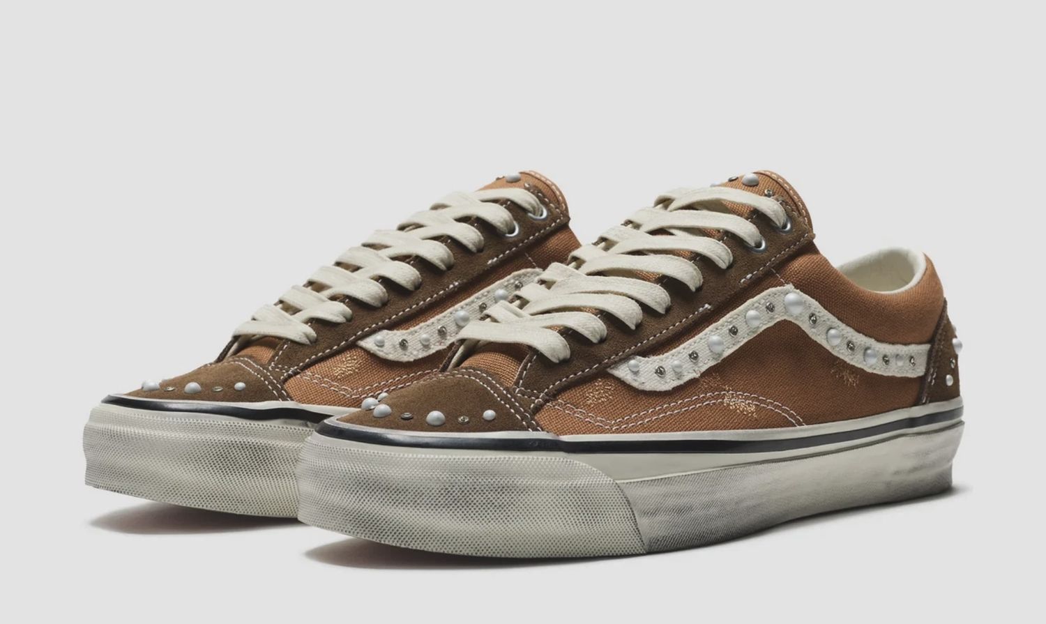 Vans LX Old Skool 36 Pearlized Pack Vintage Cocoa Brown • Brand New [5483]