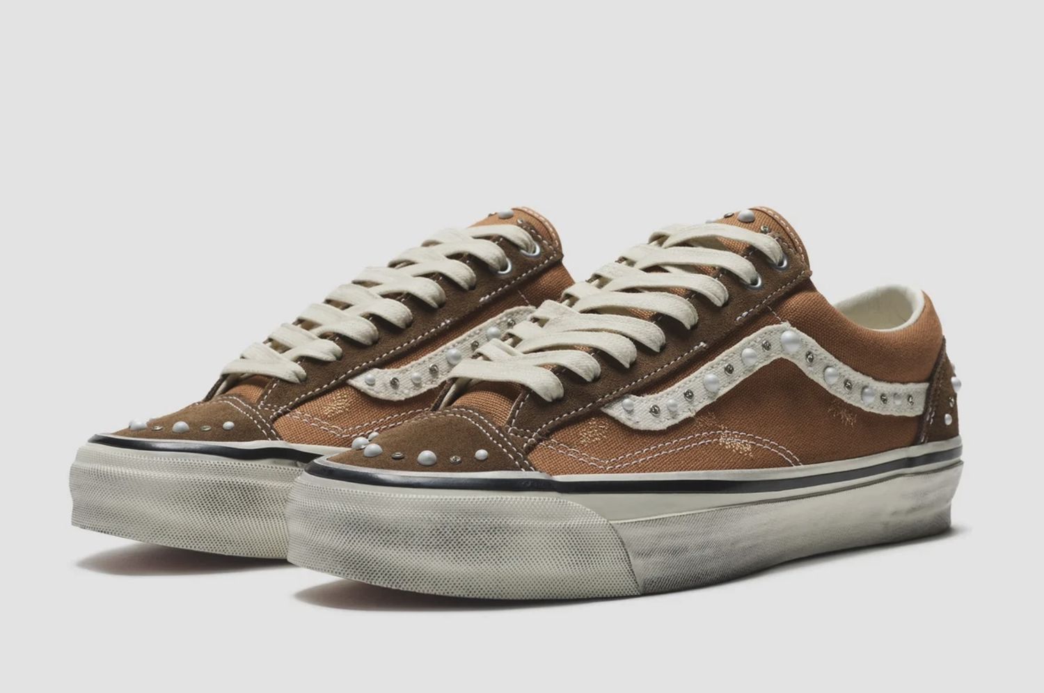 Vans LX Old Skool 36 Pearlized Pack Vintage Cocoa Brown • Brand New [9996]