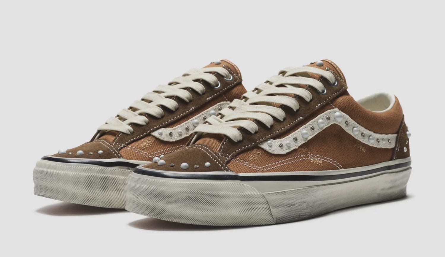 Vans LX Old Skool 36 Pearlized Pack Vintage Cocoa Brown • Brand New [2357]