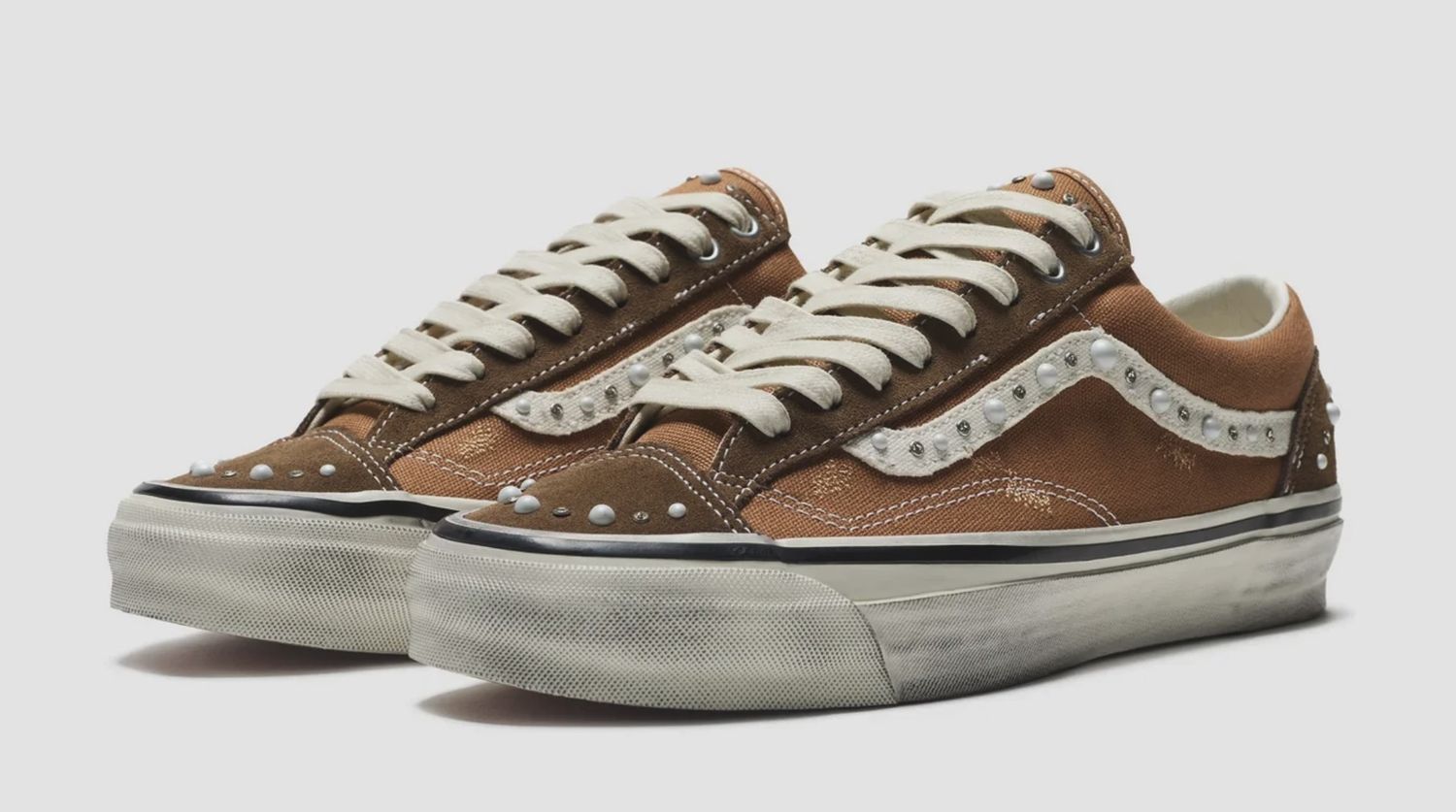 Vans LX Old Skool 36 Pearlized Pack Vintage Cocoa Brown • Brand New [1684]
