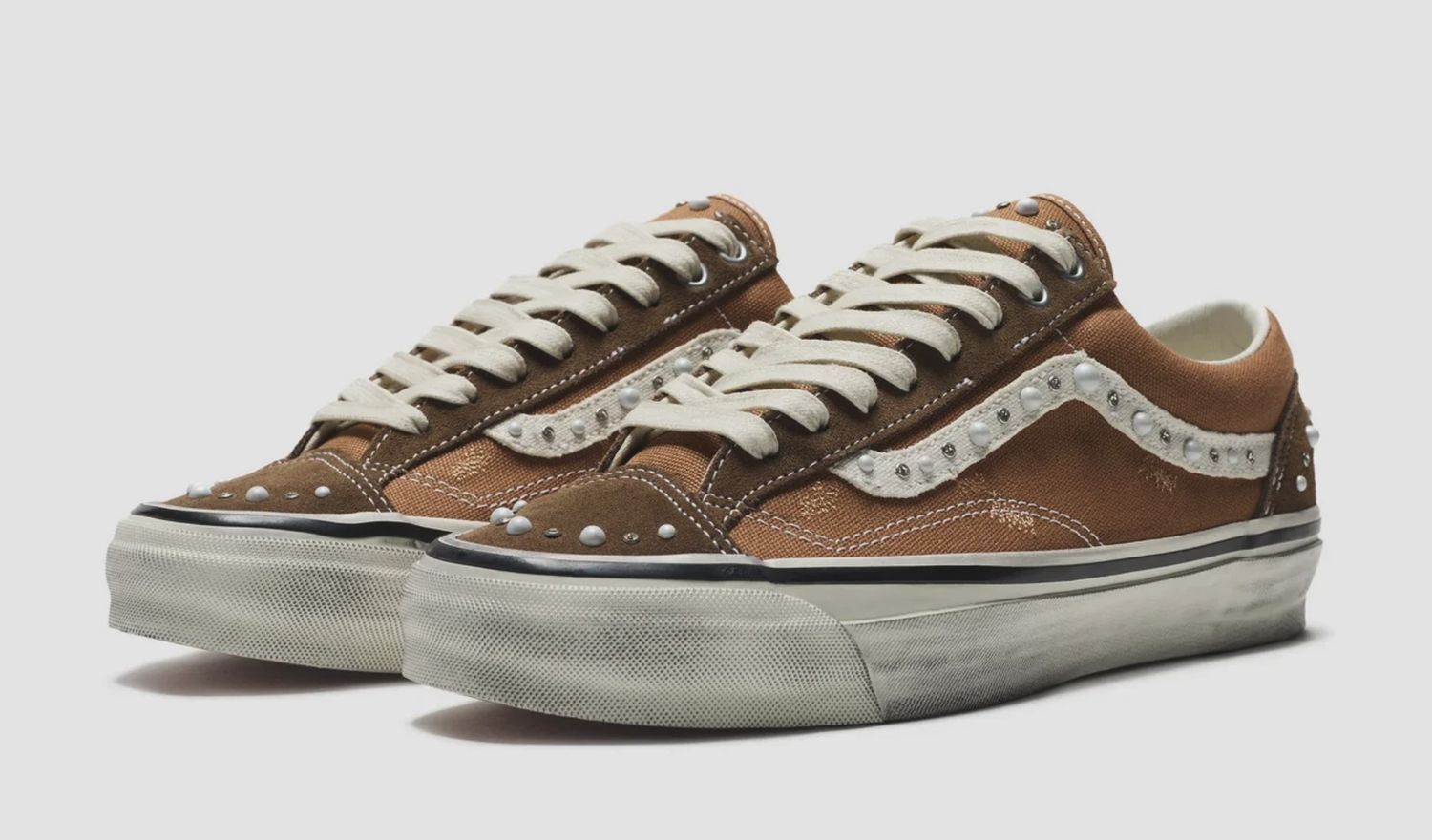 Vans LX Old Skool 36 Pearlized Pack Vintage Cocoa Brown • Brand New [6215]