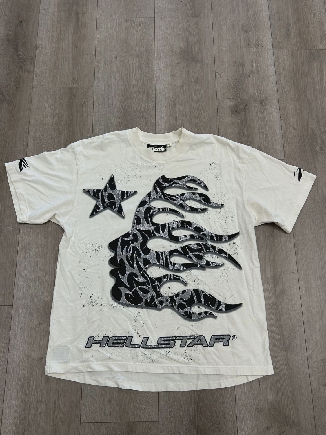 Hellstar Thorn Glitter T-Shirt • Pre-Owned [5175]