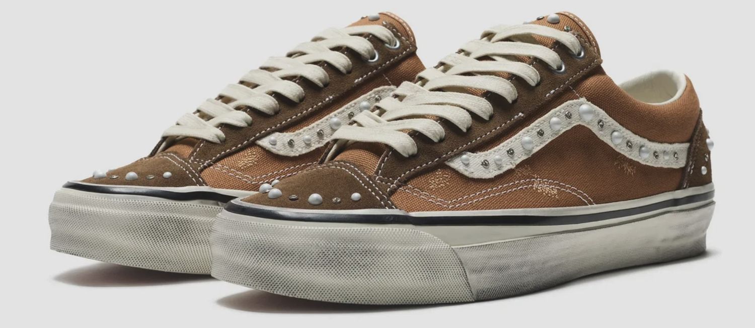 Vans LX Old Skool 36 Pearlized Pack Vintage Cocoa Brown • Brand New [7584]