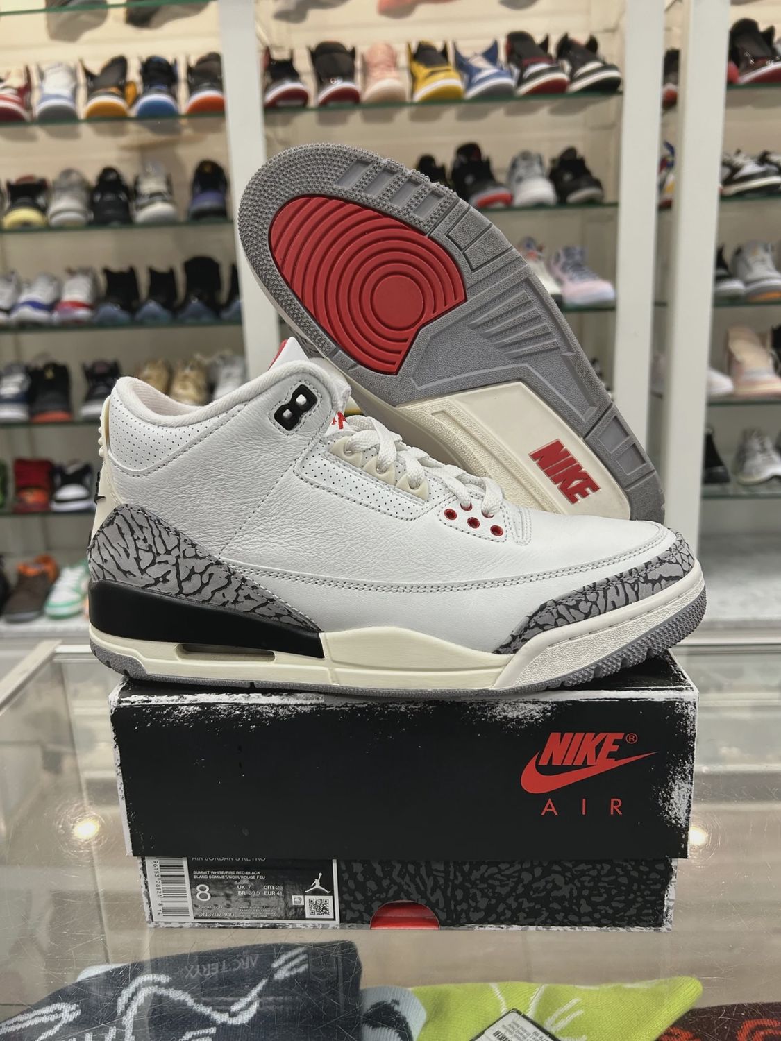 Air Jordan 3 Retro White Cement Reimagined • Pre-Owned [1306]