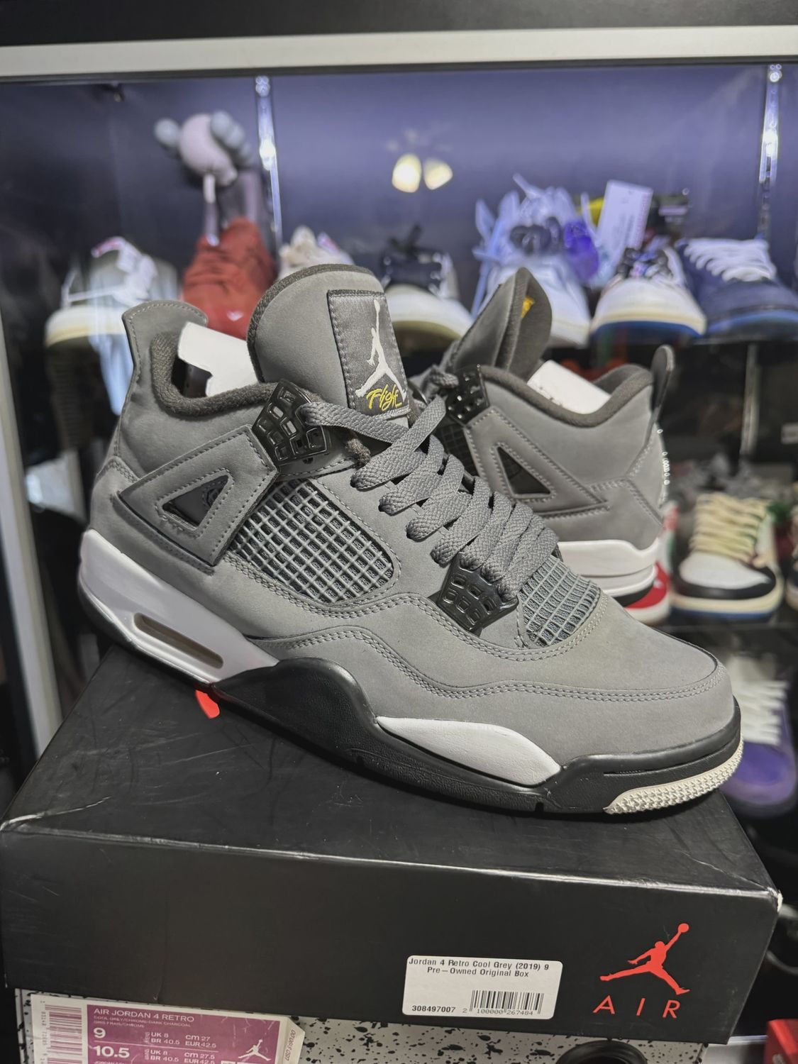 Air Jordan 4 Retro Cool Grey (2019) • Pre-Owned [9168]
