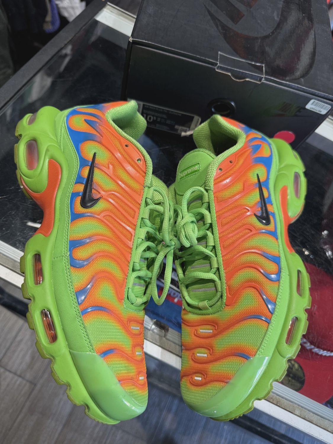 Nike Air Max Plus Supreme Mean Green • Pre-Owned [5491]