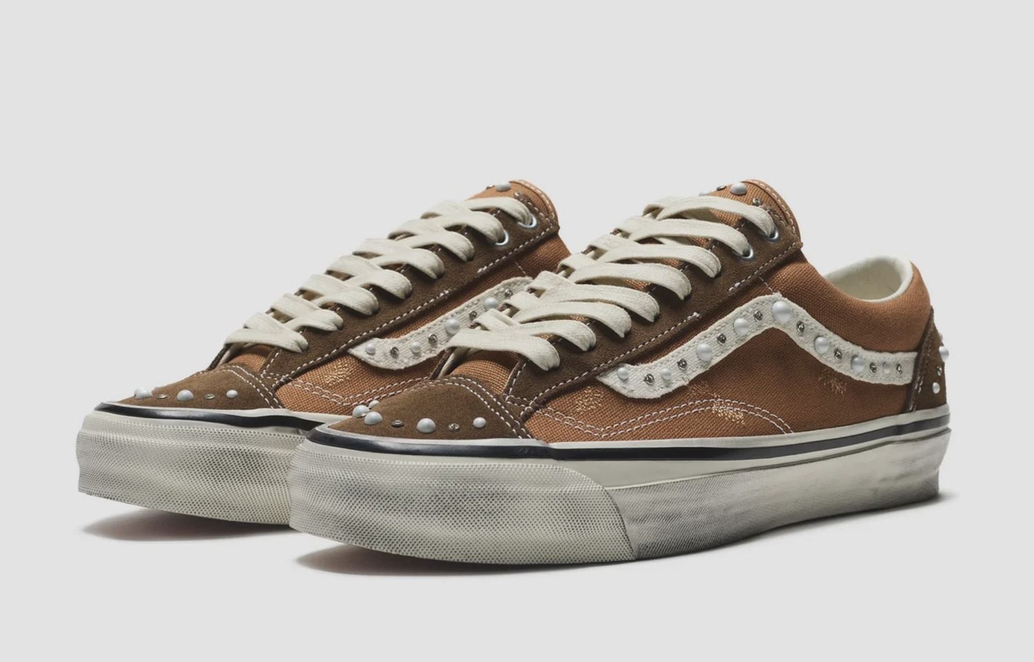 Vans LX Old Skool 36 Pearlized Pack Vintage Cocoa Brown • Brand New [2203]