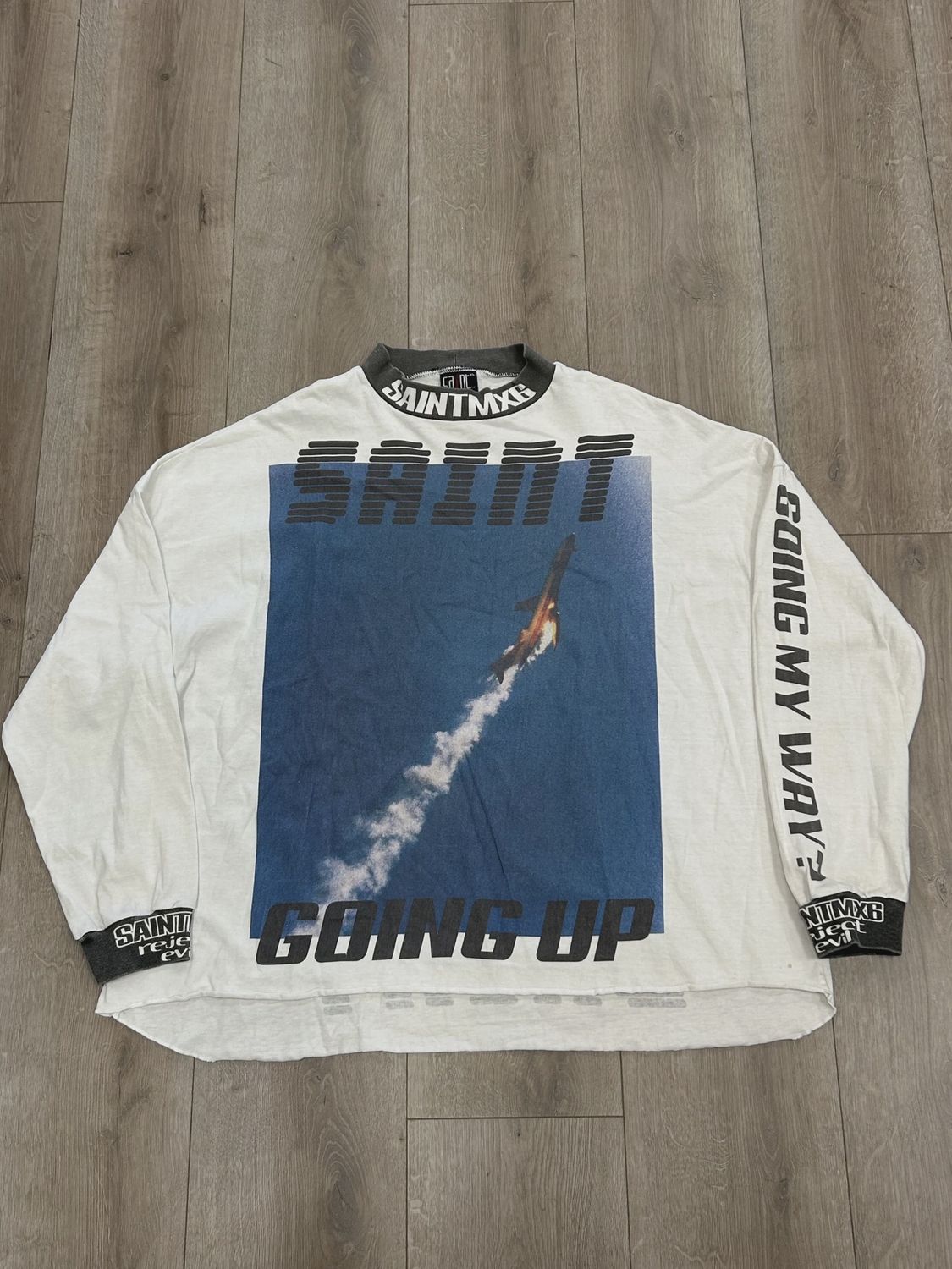 SAINT Mxxxxxx "Going" Long-Sleeve Tee • Pre-Owned [9155]