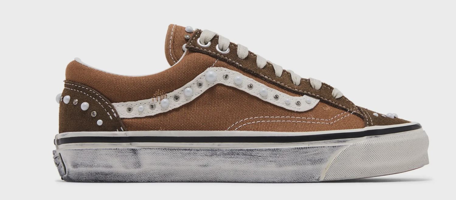 Vans LX Old Skool 36 Pearlized Pack Vintage Cocoa Brown • Brand New [8128]