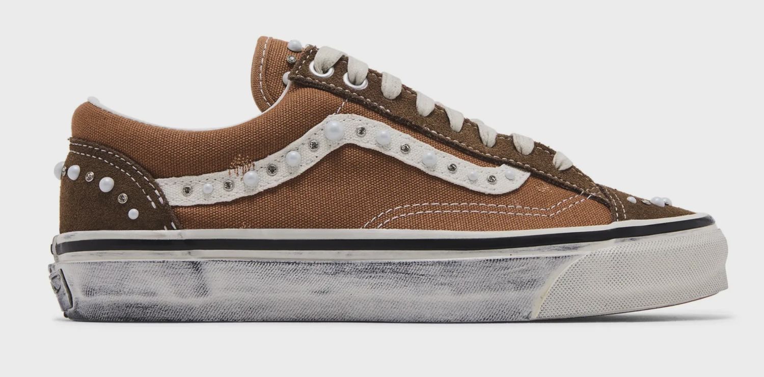 Vans LX Old Skool 36 Pearlized Pack Vintage Cocoa Brown • Brand New [0681]