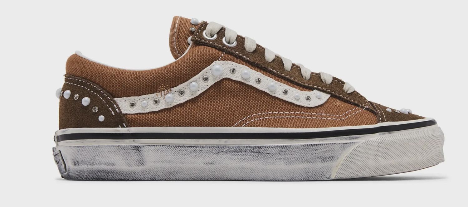 Vans LX Old Skool 36 Pearlized Pack Vintage Cocoa Brown • Brand New [9285]