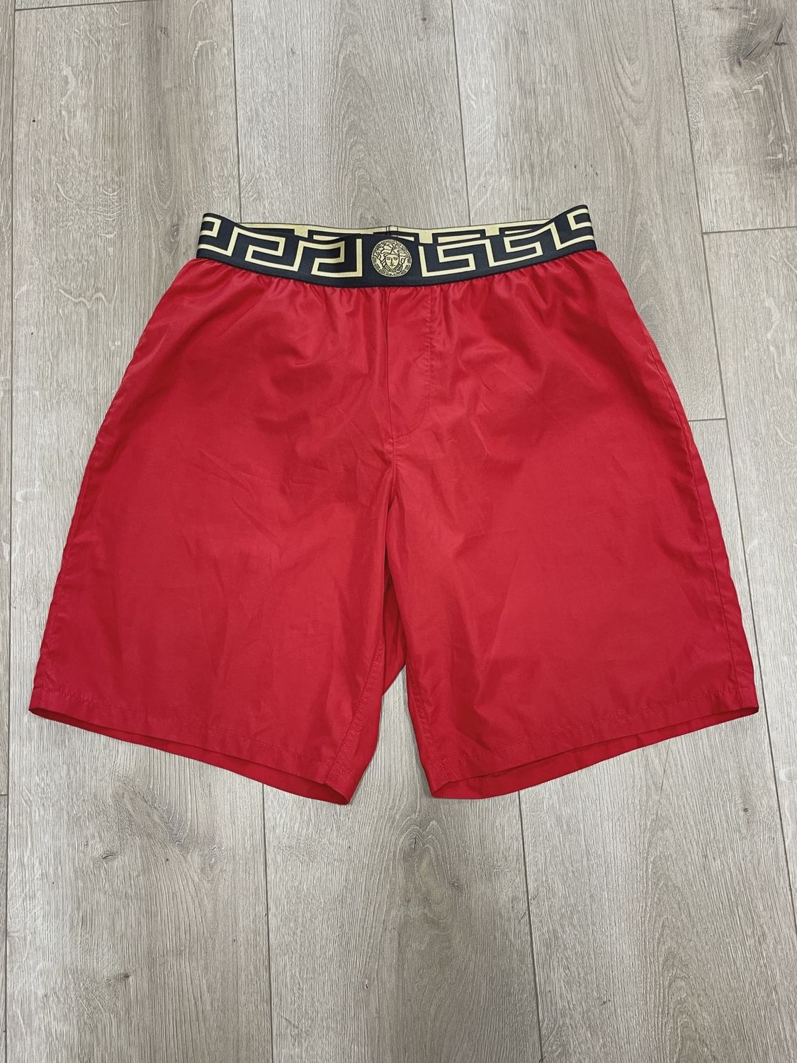 Versace Men's Greca Border Swim Shorts • Pre-Owned [4134]