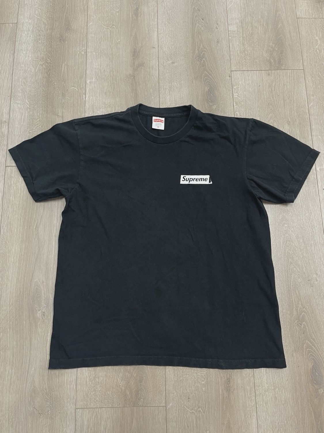 Fw20 Supreme No More Shit Tee Black • Pre-Owned [3005]
