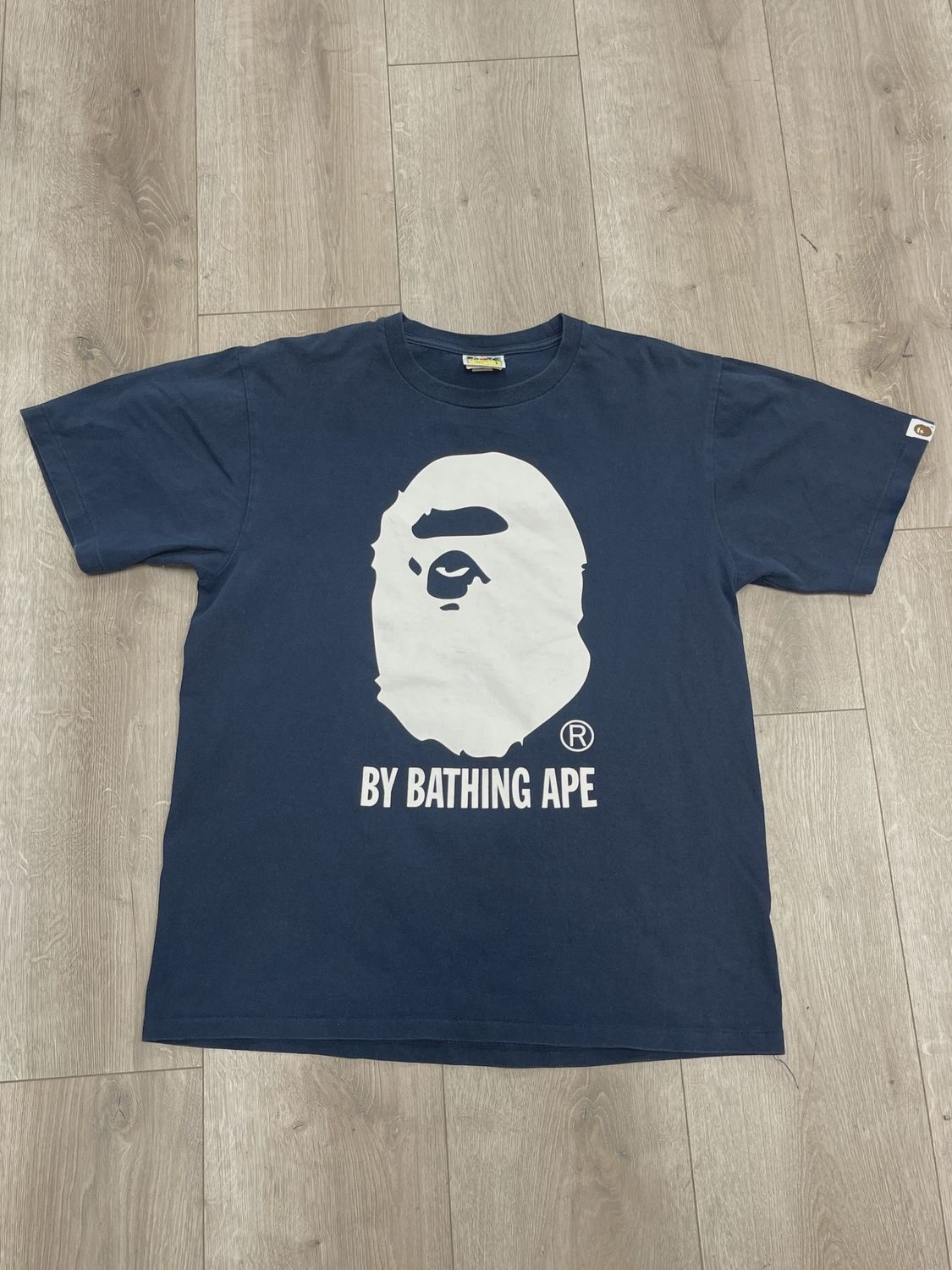 Bape Navy Tee • Pre-Owned [8457]