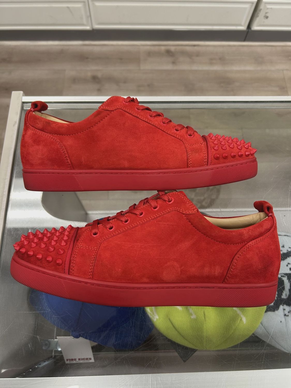 Christian Louboutin Red Low Top • Pre-Owned [3193]