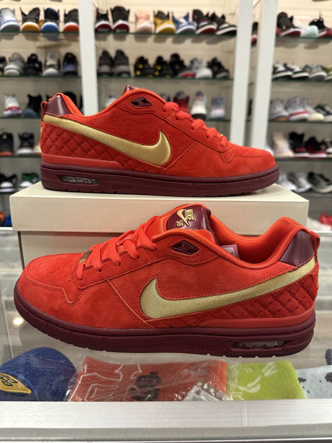 Nike SB Zoom Air Paul Rodriguez 1 Habanero Red All-Star • Pre-Owned [1313]