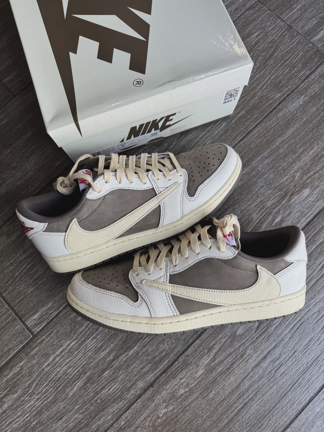 Air Jordan 1 Retro Low Original SP Travis Scott Reverse Mocha • Pre-Owned [7766]