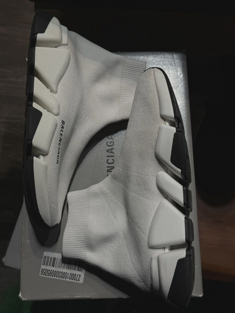 Balenciaga Speed White trainer  • Pre-Owned [0109]