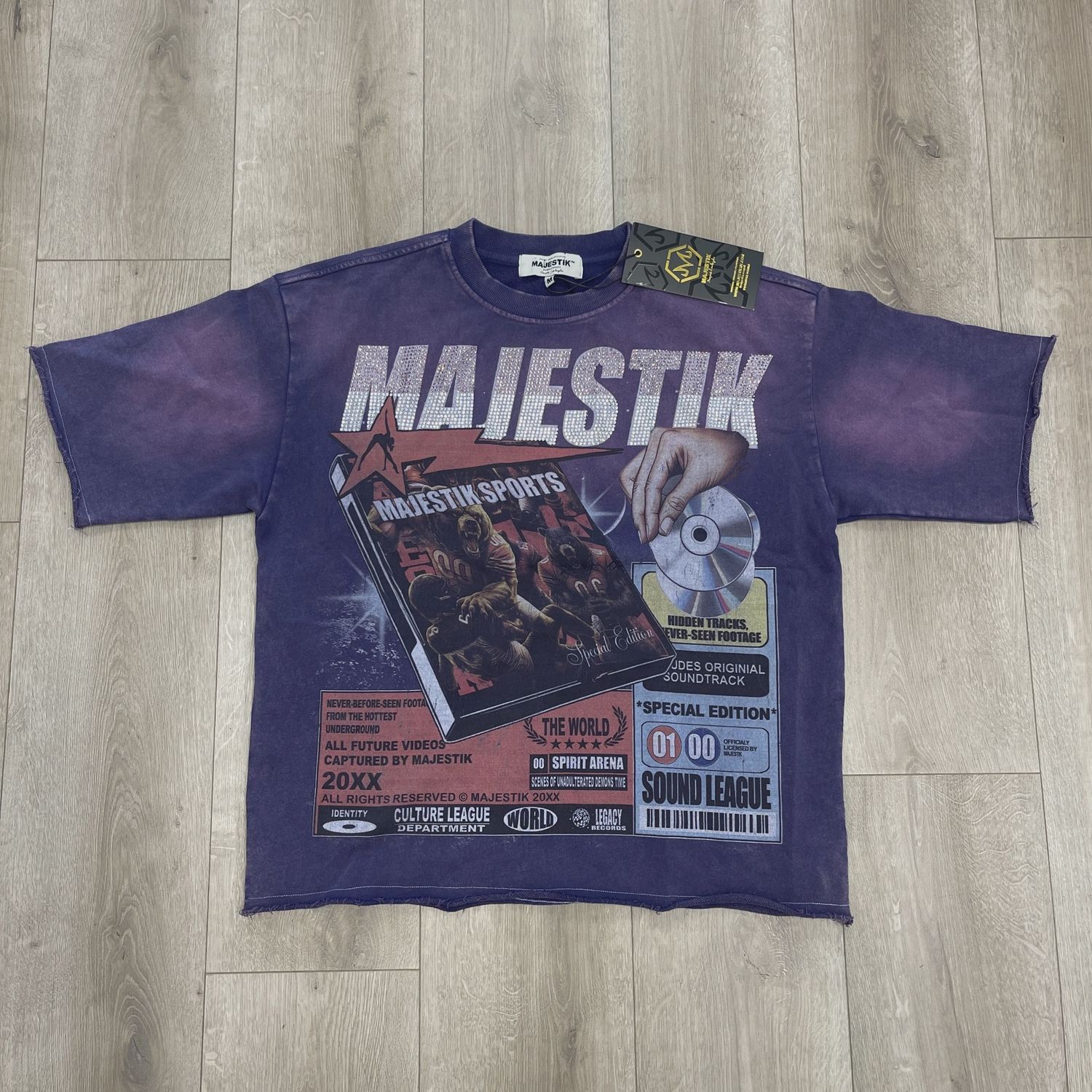Majestik "Sound League" Graphic Tee • Brand New [0457]