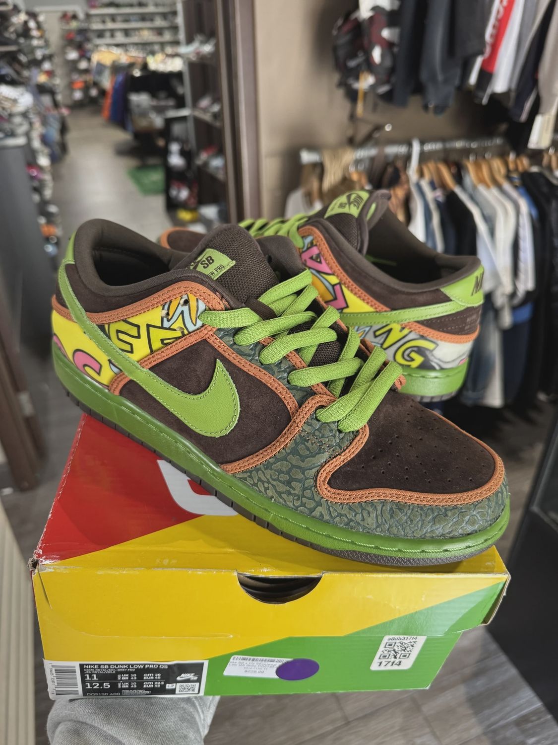 Nike SB Dunk Low De La Soul (2015) No Box • Pre-Owned [6859]