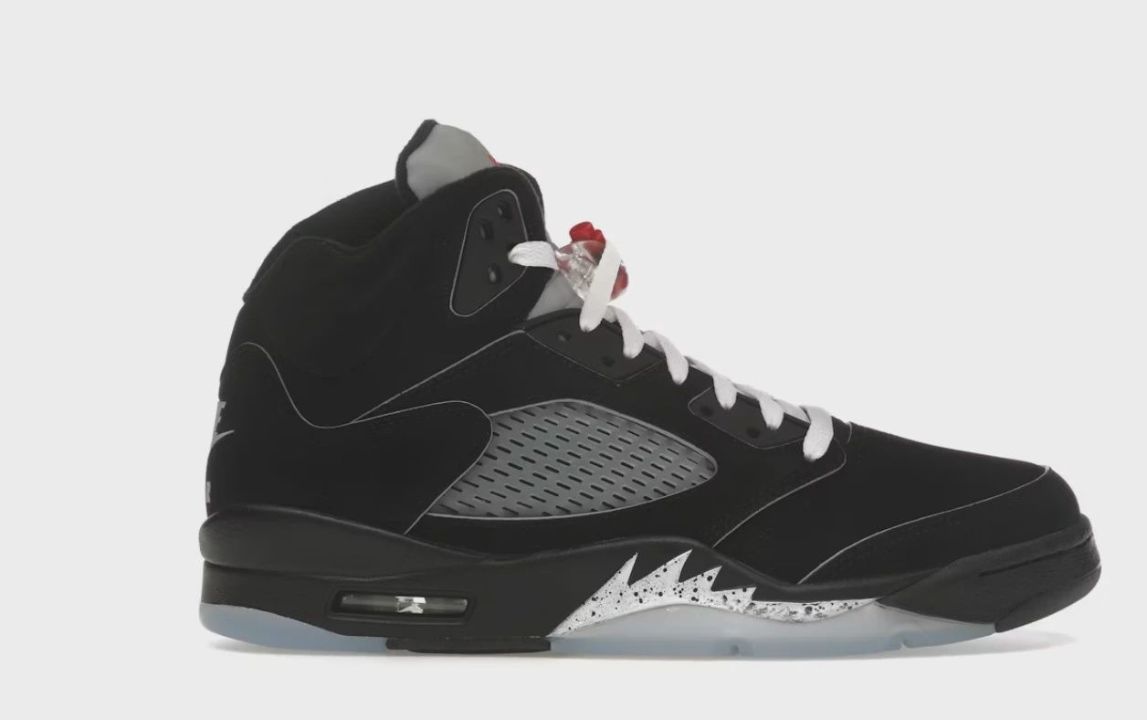 Jordan 5 Retro OG Black Metallic Reimagined • Brand New [8078]