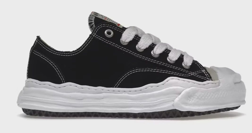 Maison Mihara Yasuhiro Hank OG Sole Canvas Low Black • Brand New [3135], Product Condition: Brand New, Shoe Size: US M 8