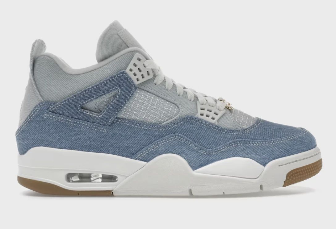 Jordan 4 Retro TEX Denim Worn Blue (W) • Brand New [8232]