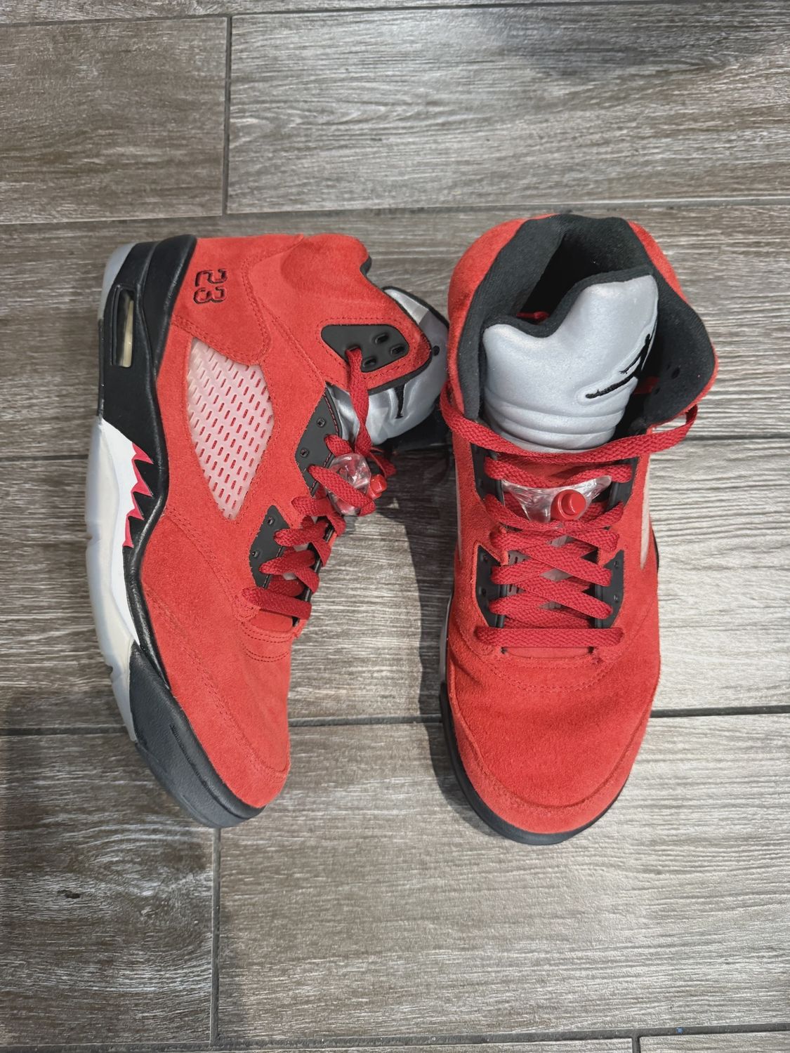 Air Jordan 5 Retro Raging Bull Red (2021) No Box  • Pre-Owned [4817]
