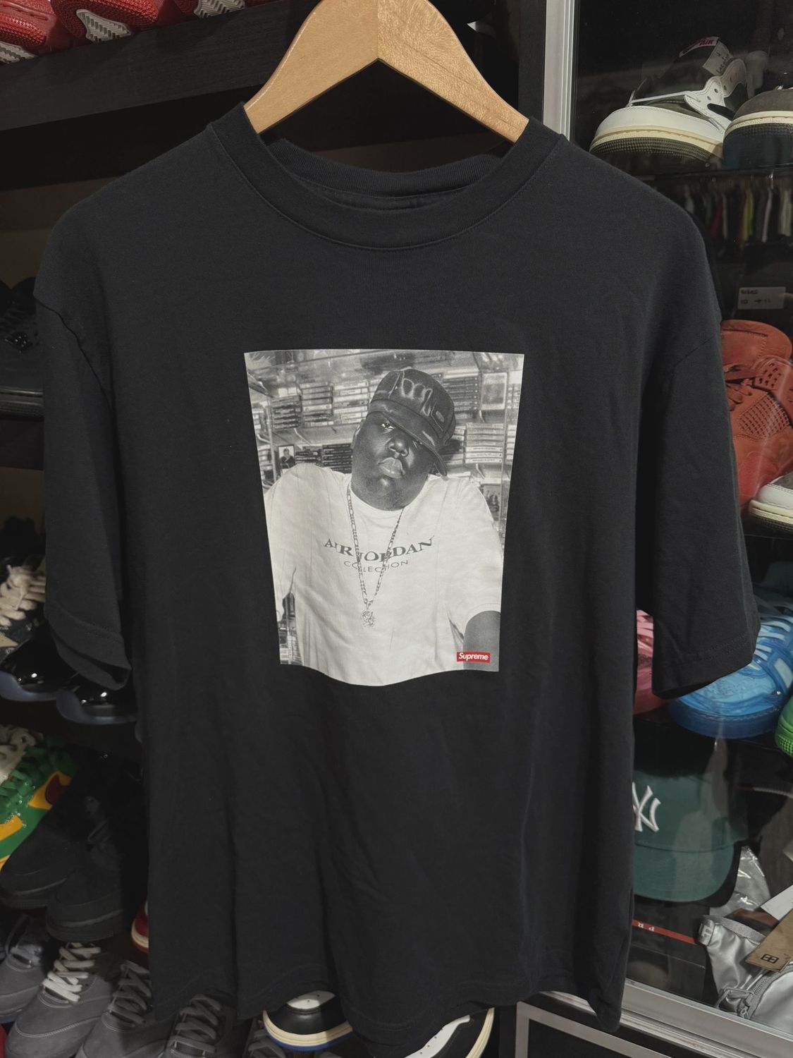 Supreme Jordan Biggie S/S Top Black • Brand New [5239]