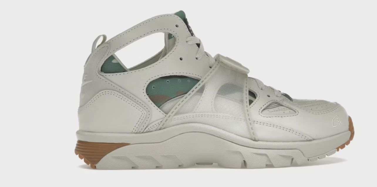 Nike Air Trainer Air Huarache Corteiz Light Bone • Brand New [9809]