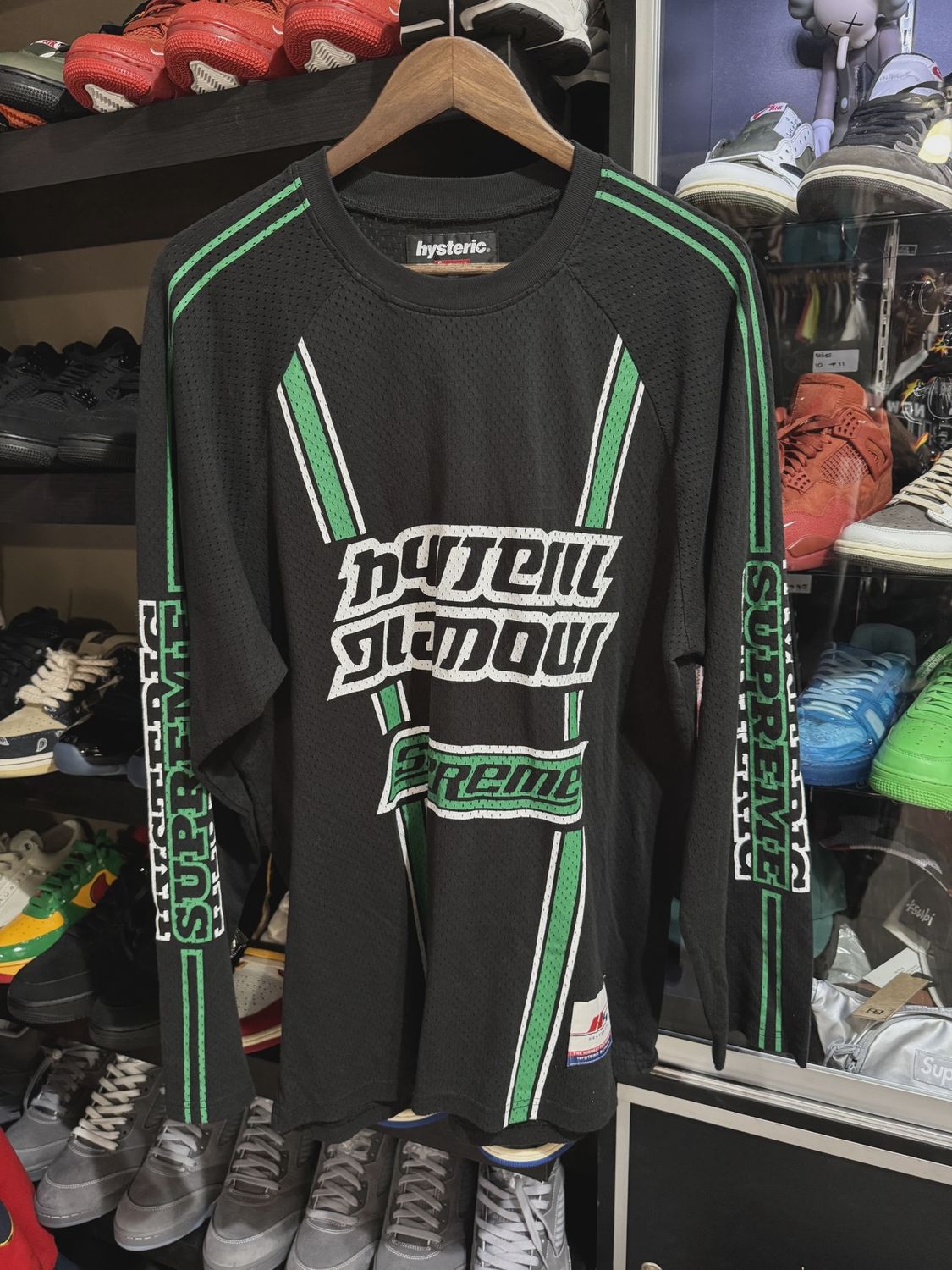 Supreme Hysteric Glammour  LS Jersey  • Pre-Owned [7417]