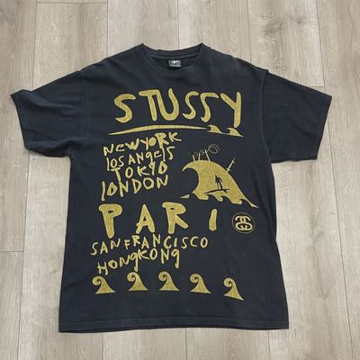 Stüssy x Born X Raised Handstyles Tee • Brand New [0345]