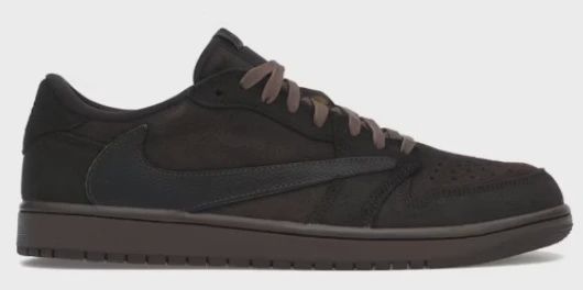 Air Jordan 1 Retro Low Travis Scott Velvet Brown • Brand New [8801]