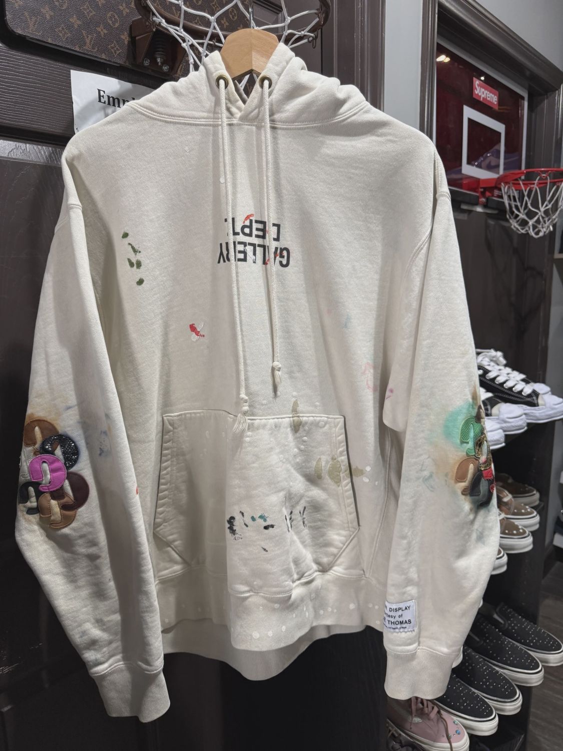 Gallery Dept. Patches Hoodie • Pre-Owned [3872], Clothing Size: S, Product Condition: Pre-Owned
