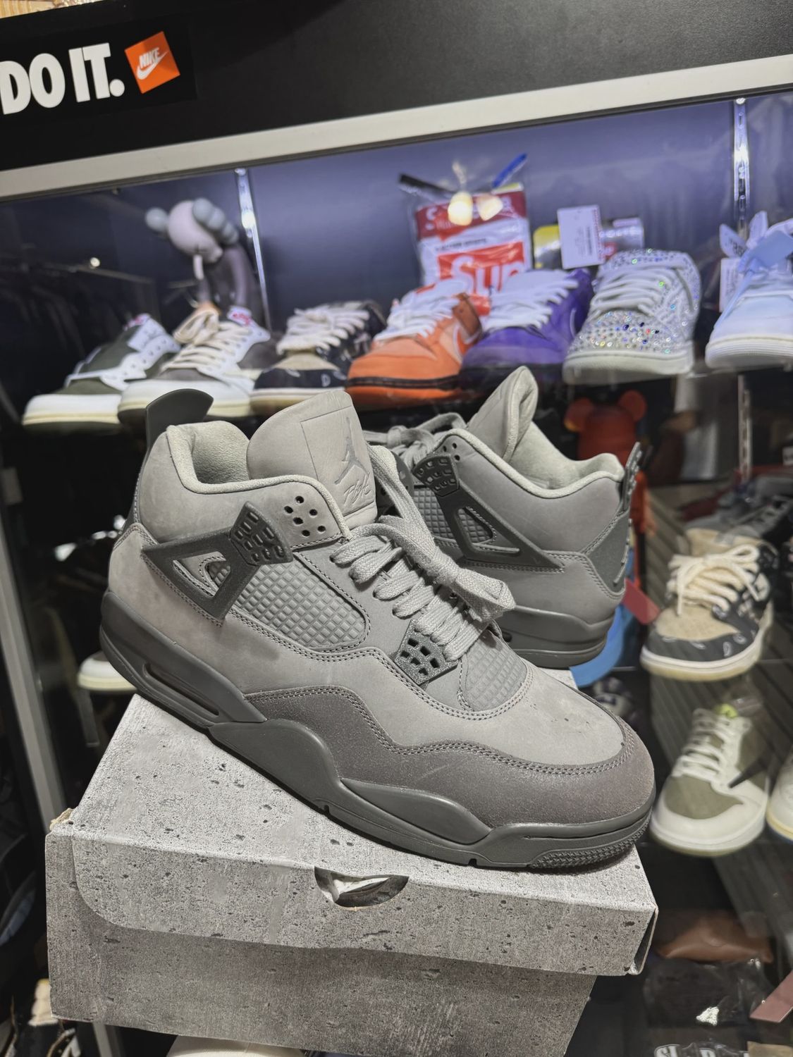 Air Jordan 4 Retro SE Paris Olympics Wet Cement • Pre-Owned [0038]