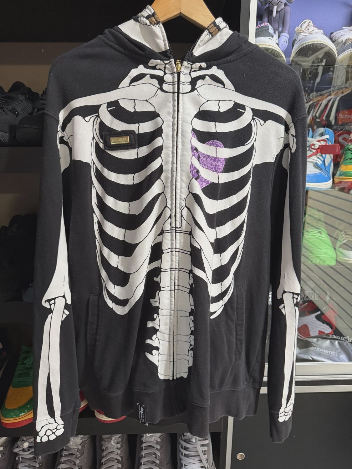 LRG Skeleton Hoodie • Pre-Owned [2145], Clothing Size: L, Product Condition: Pre-Owned