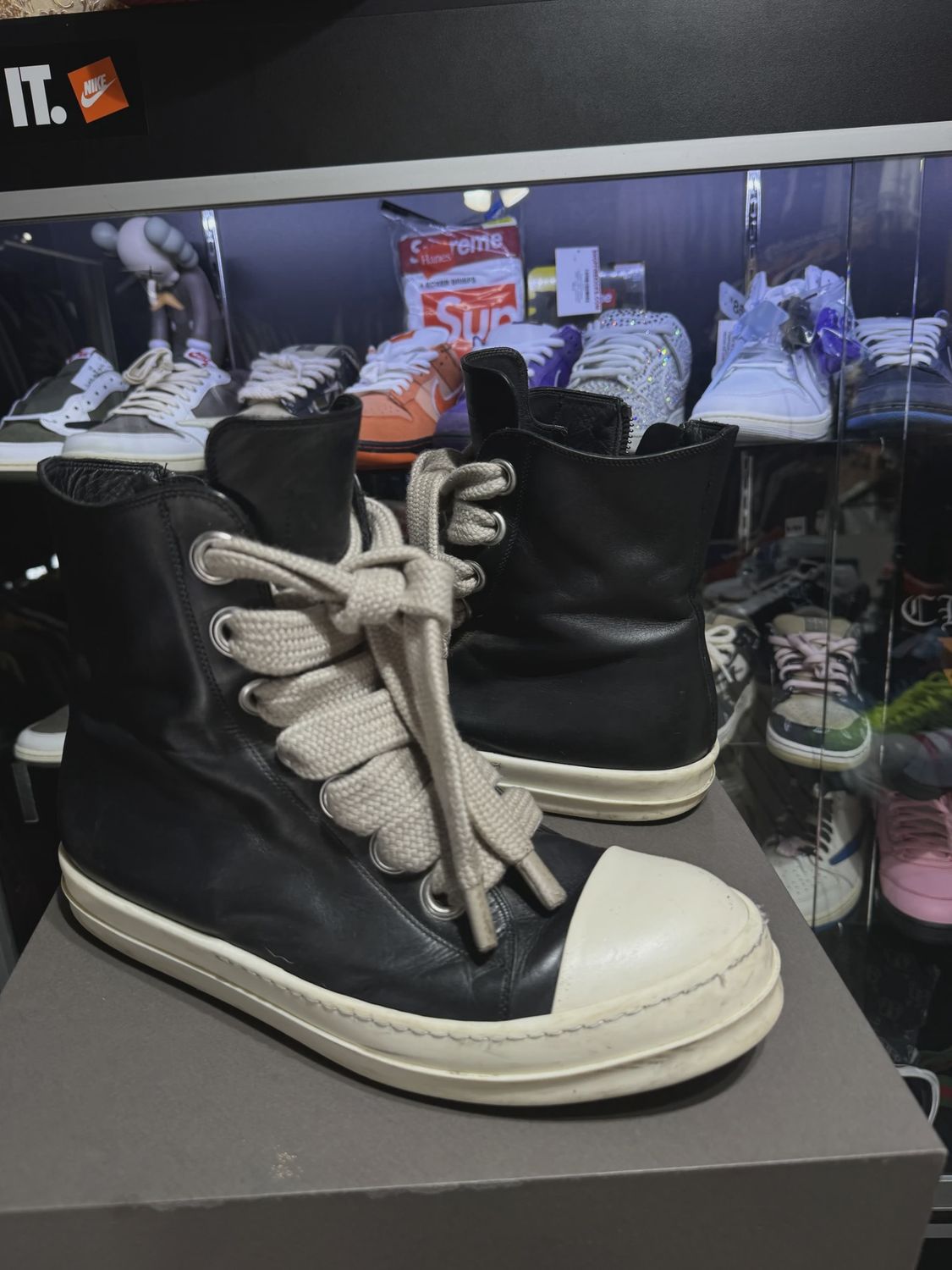 Rick Owen Jumbo Highs • Pre-Owned [1819]
