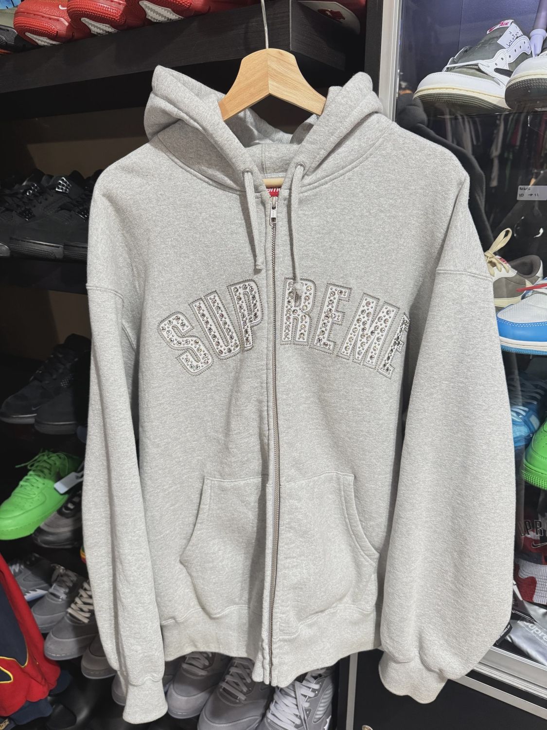 Supreme BB  Simon Grey Hoodie • Pre-Owned [0306]