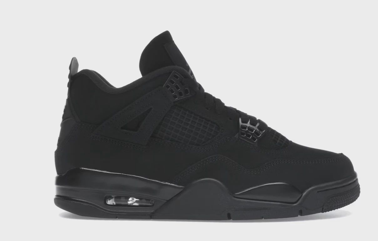 Air Jordan 4 Retro Black Cat (2025) • Brand New [4536]