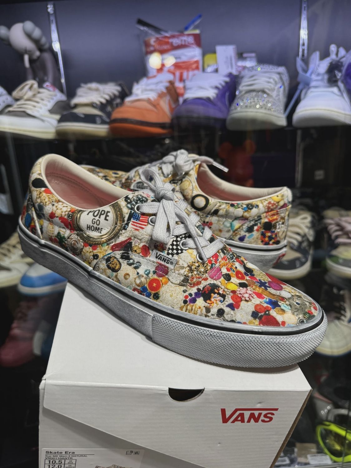 Vans Era Supreme  x Mike Kelley White • Pre-Owned [5400]