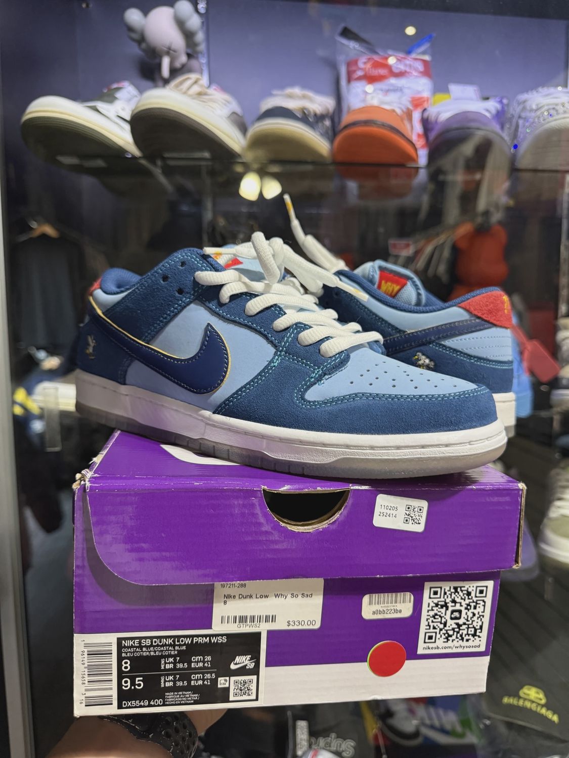 Nike SB Dunk Low Pro Why So Sad? • Pre-Owned [1216]