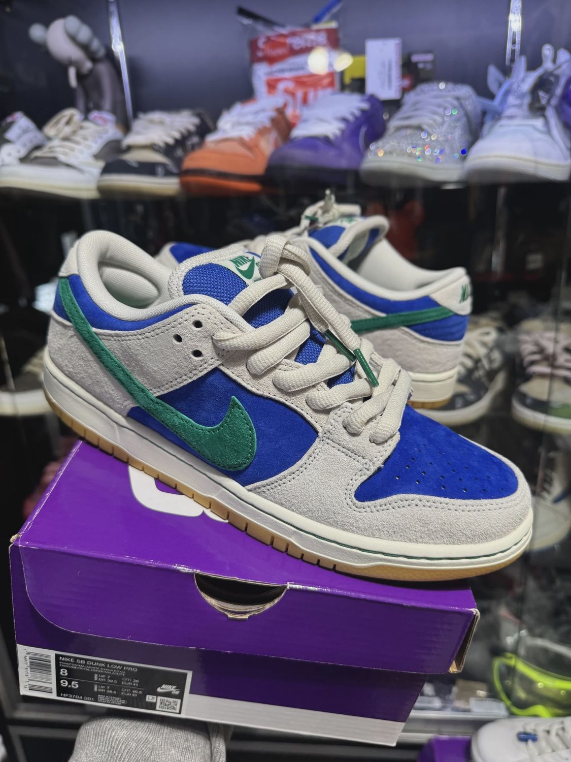 Nike SB Dunk Low Hyper Royal Blue Malachite • Pre-Owned [9477]