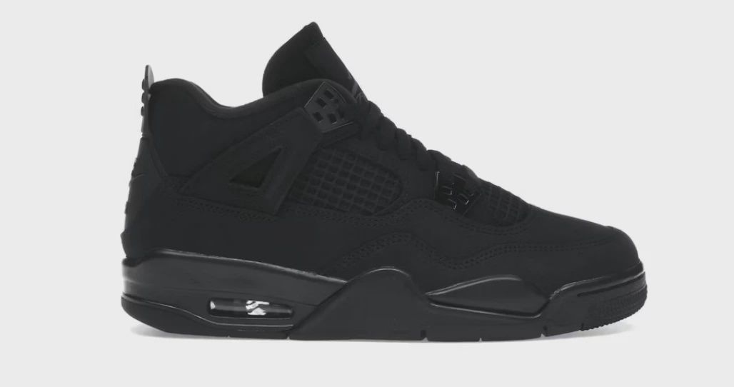 Air Jordan 4 Retro Black Cat (2025) (Grade School) • Brand New [0718]