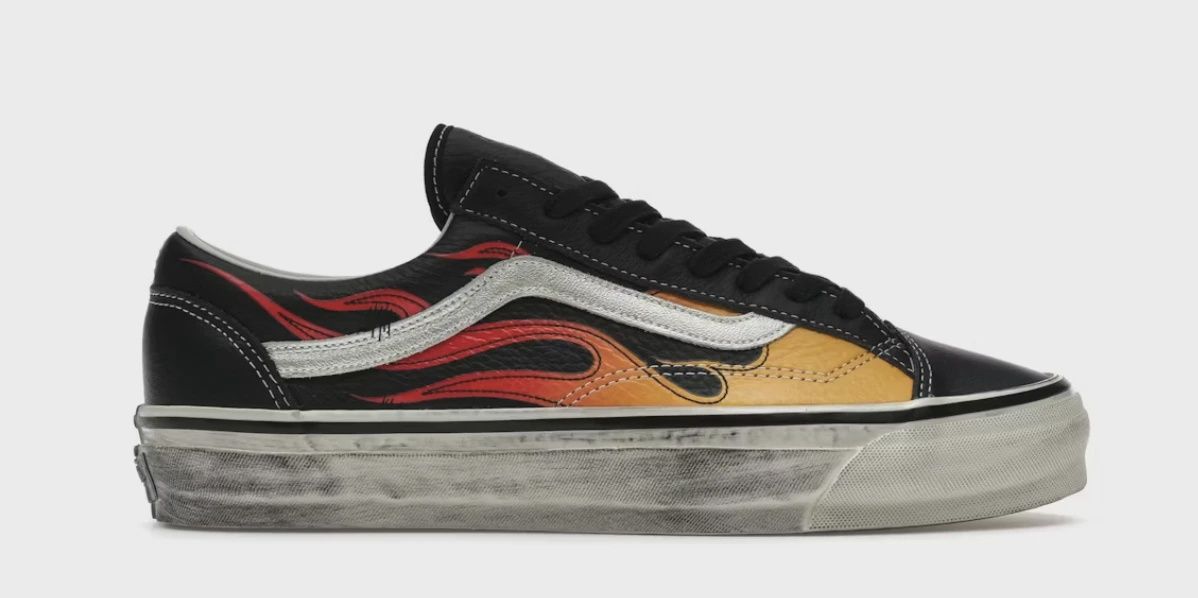 Vans LX Old Skool Archive Flame Black • Brand New [9408]