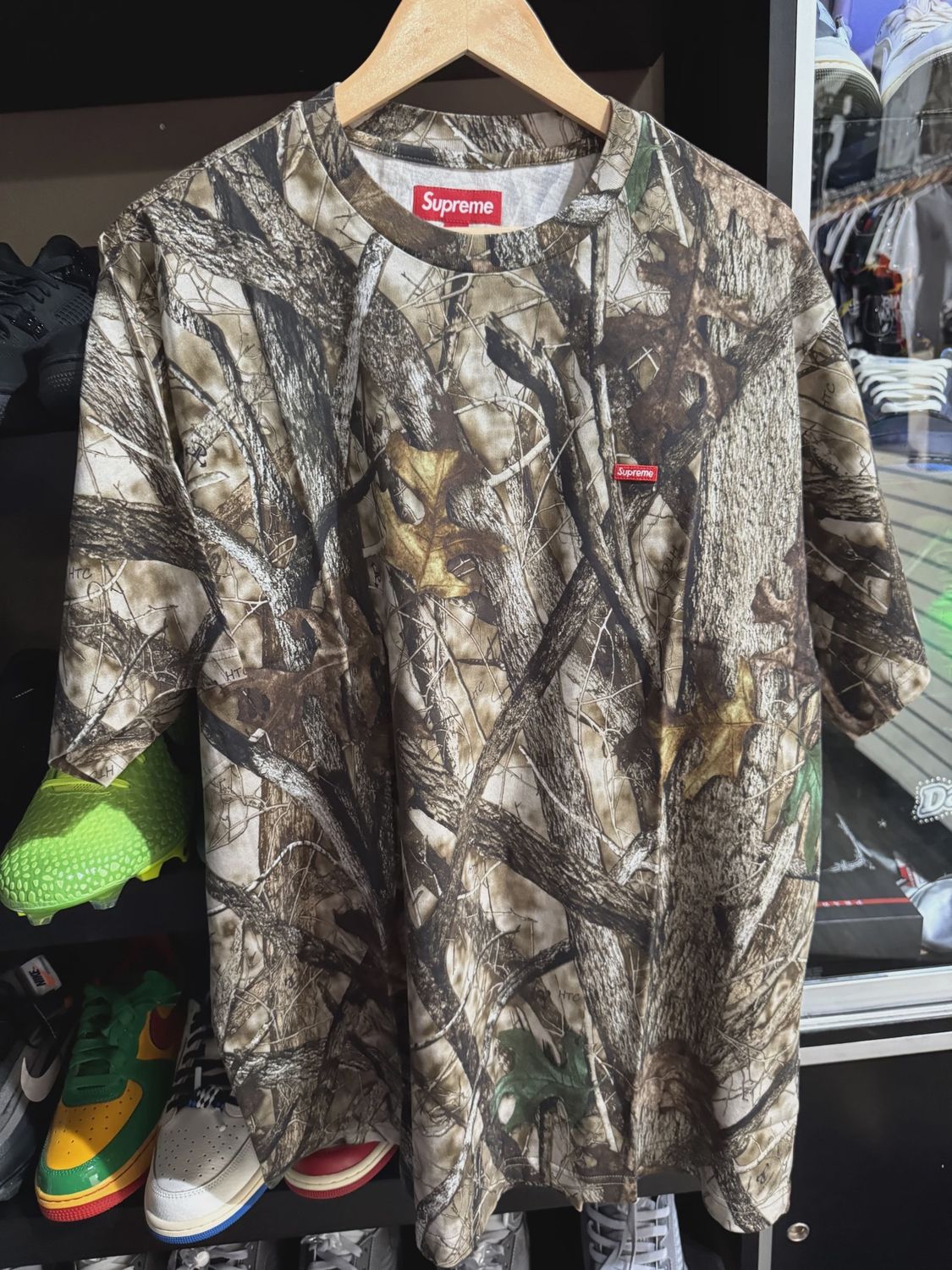 Supreme Camo Small Box Logo size XL • Brand New [3836]