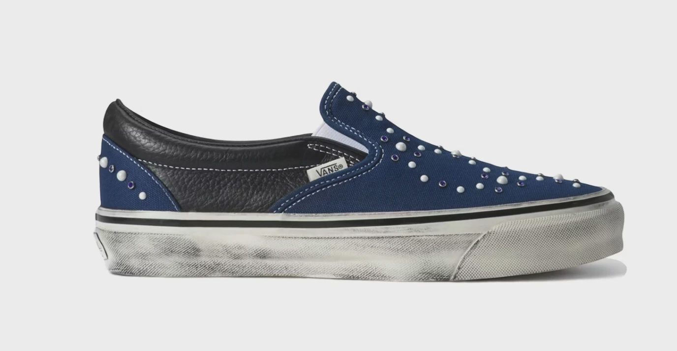Vans LX Classic Slip-On 98 Pearlized Pack Indigo • Brand New [0135]
