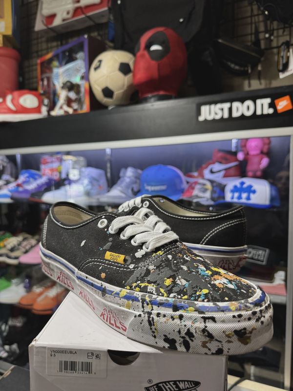 Vans Authentic Reissue 44 Gallery Dept. Art That Kills Black • Pre-Owned [3351]