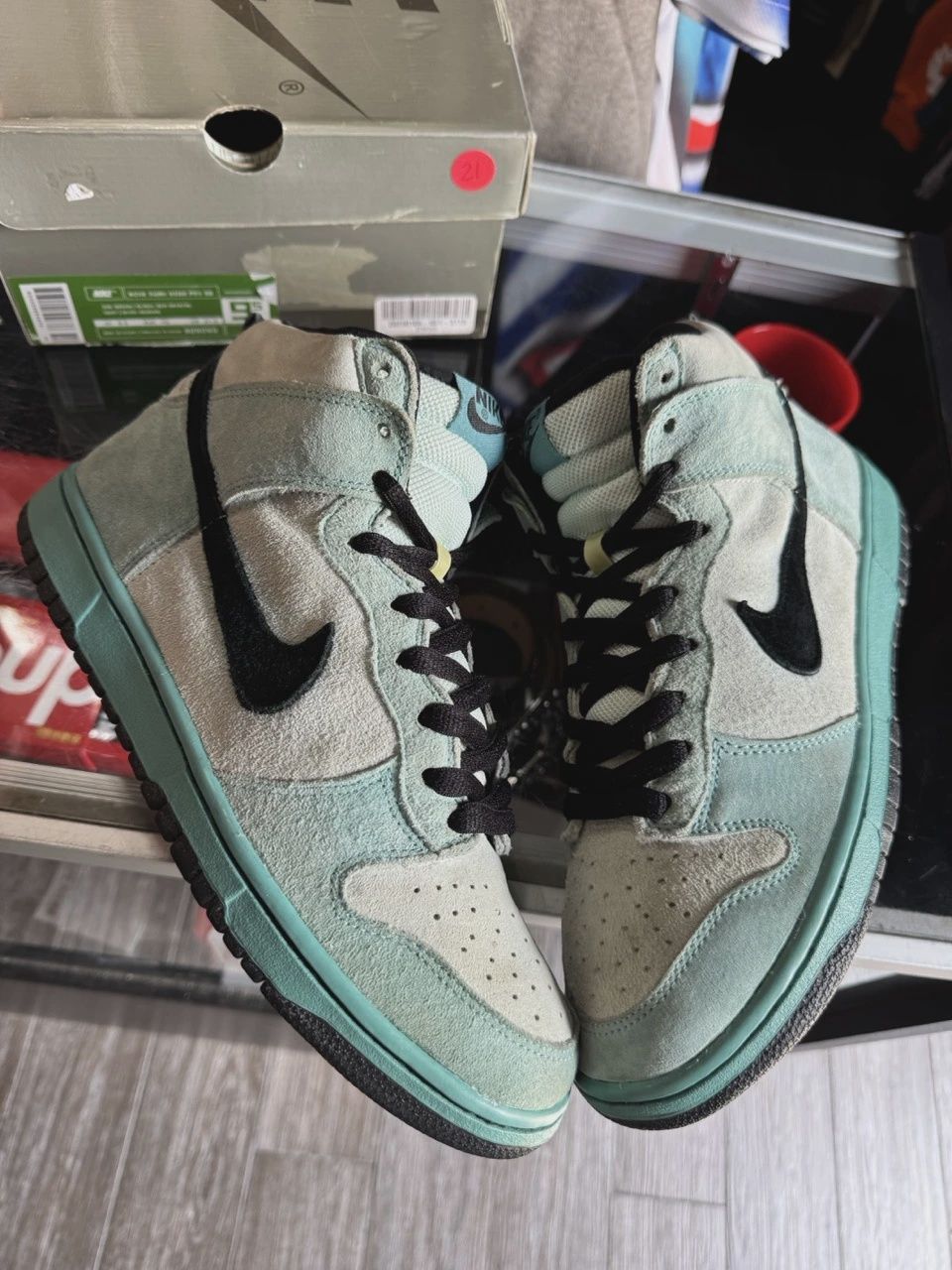 Nike SB Dunk High Sea Crystal • Pre-Owned [2653]