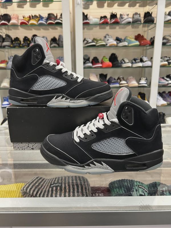 Air Jordan 5 Retro Original Black Metallic Reimagined • Pre-Owned [5634]